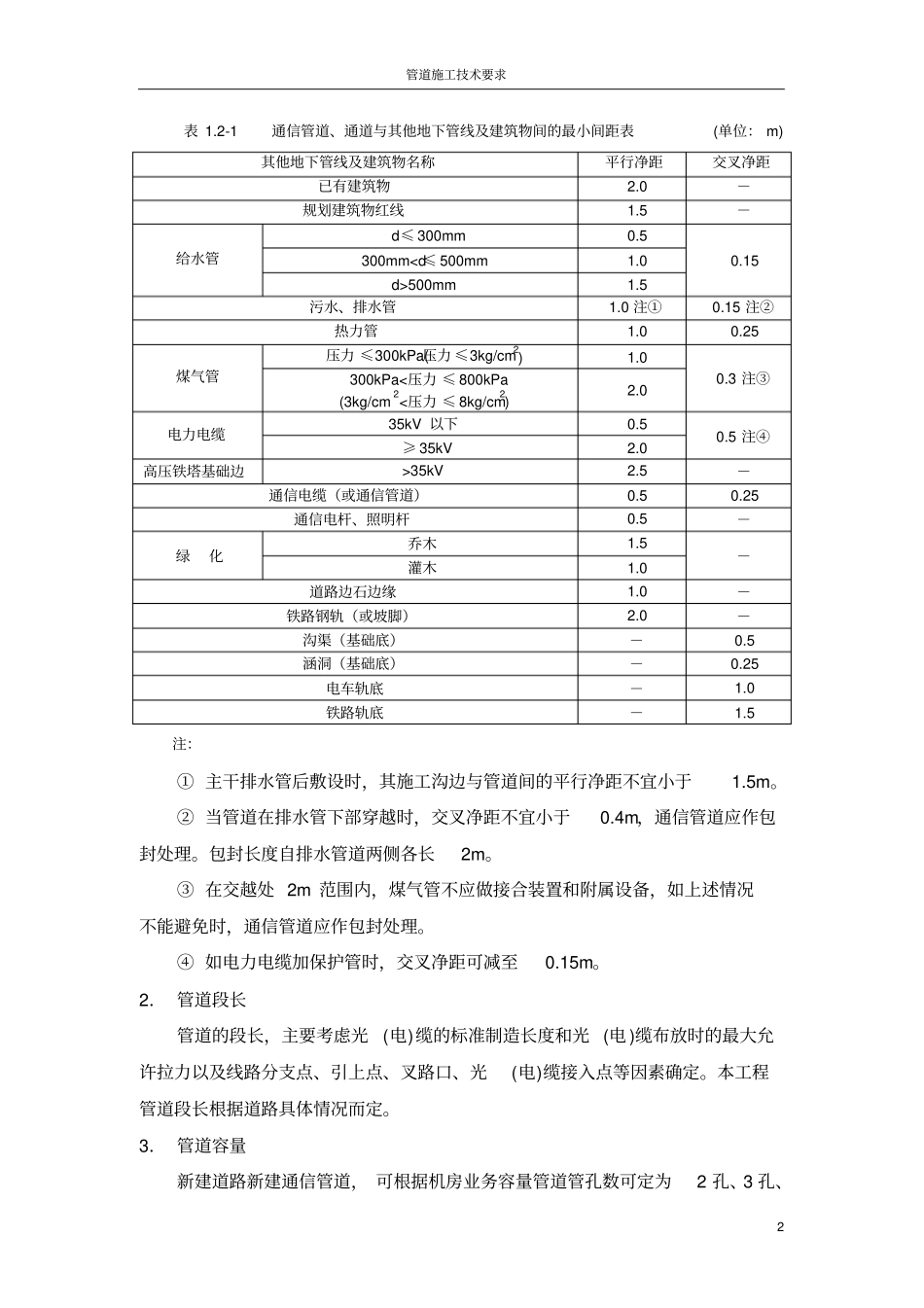 通信管道施工技术要求_第2页