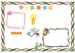 通用精美电子小报模板54