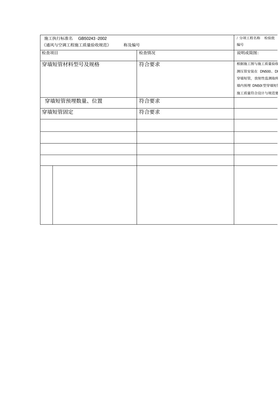 通风隐蔽工程验收记录_第3页