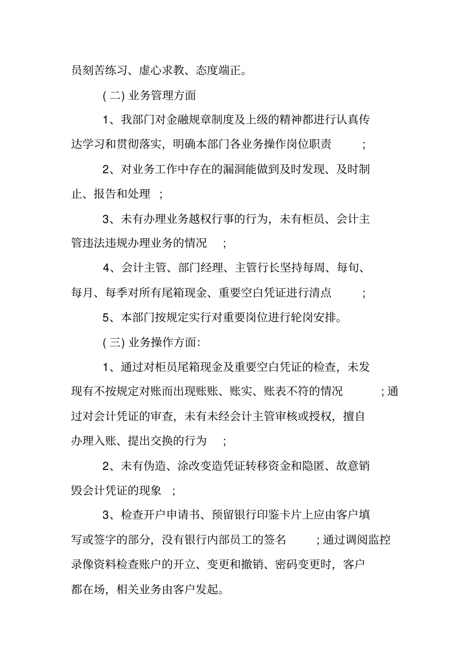 邮储内控达标自查报告_第2页