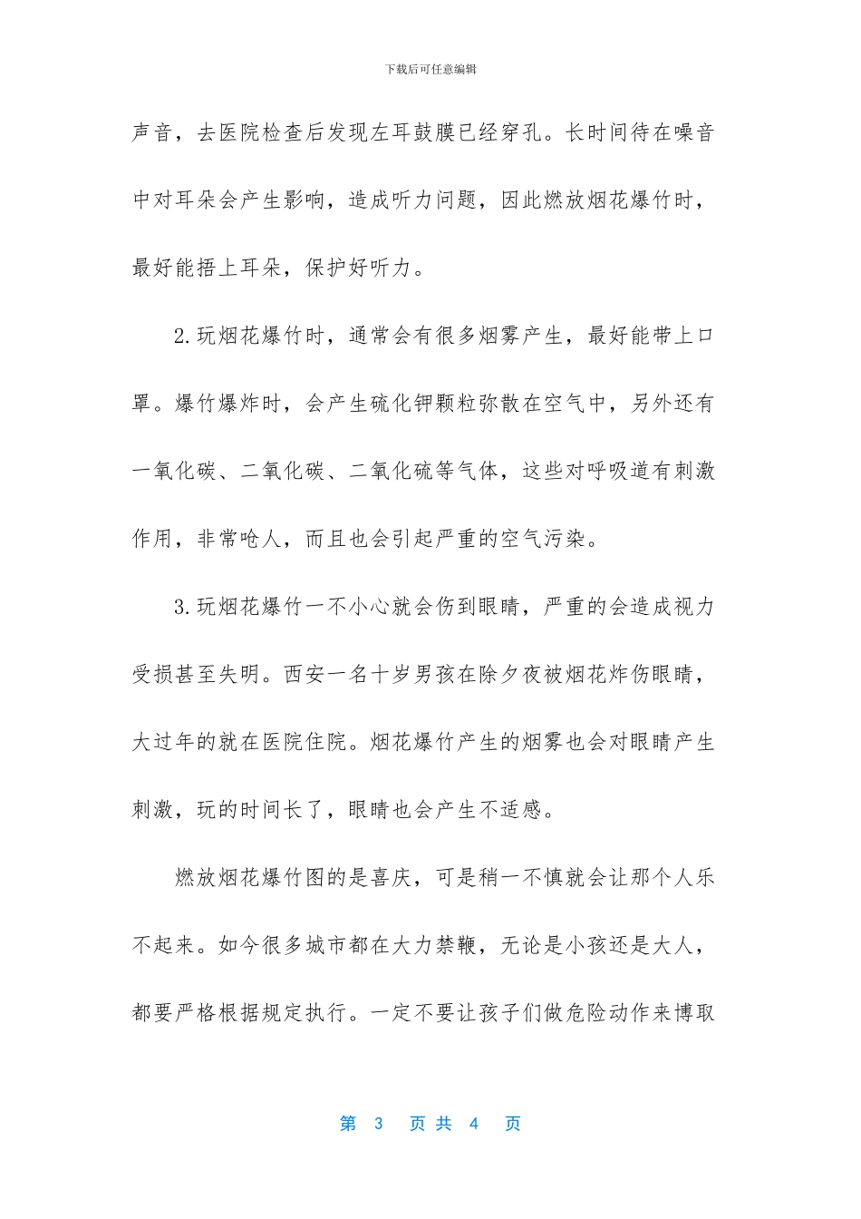 小男孩扛着烟花燃放_第3页