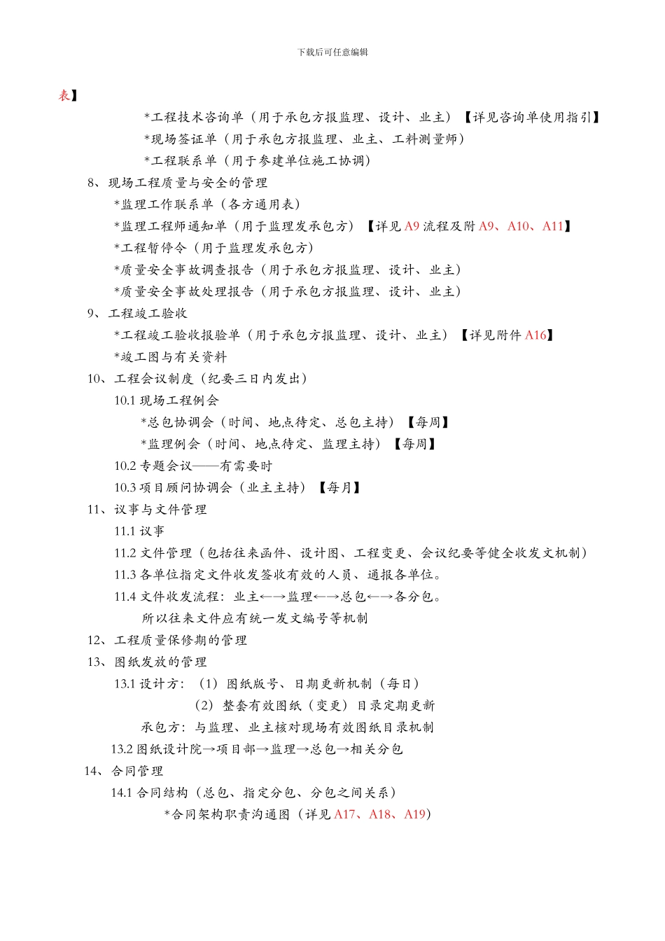 岭南新世界项目工程管理手册_第3页
