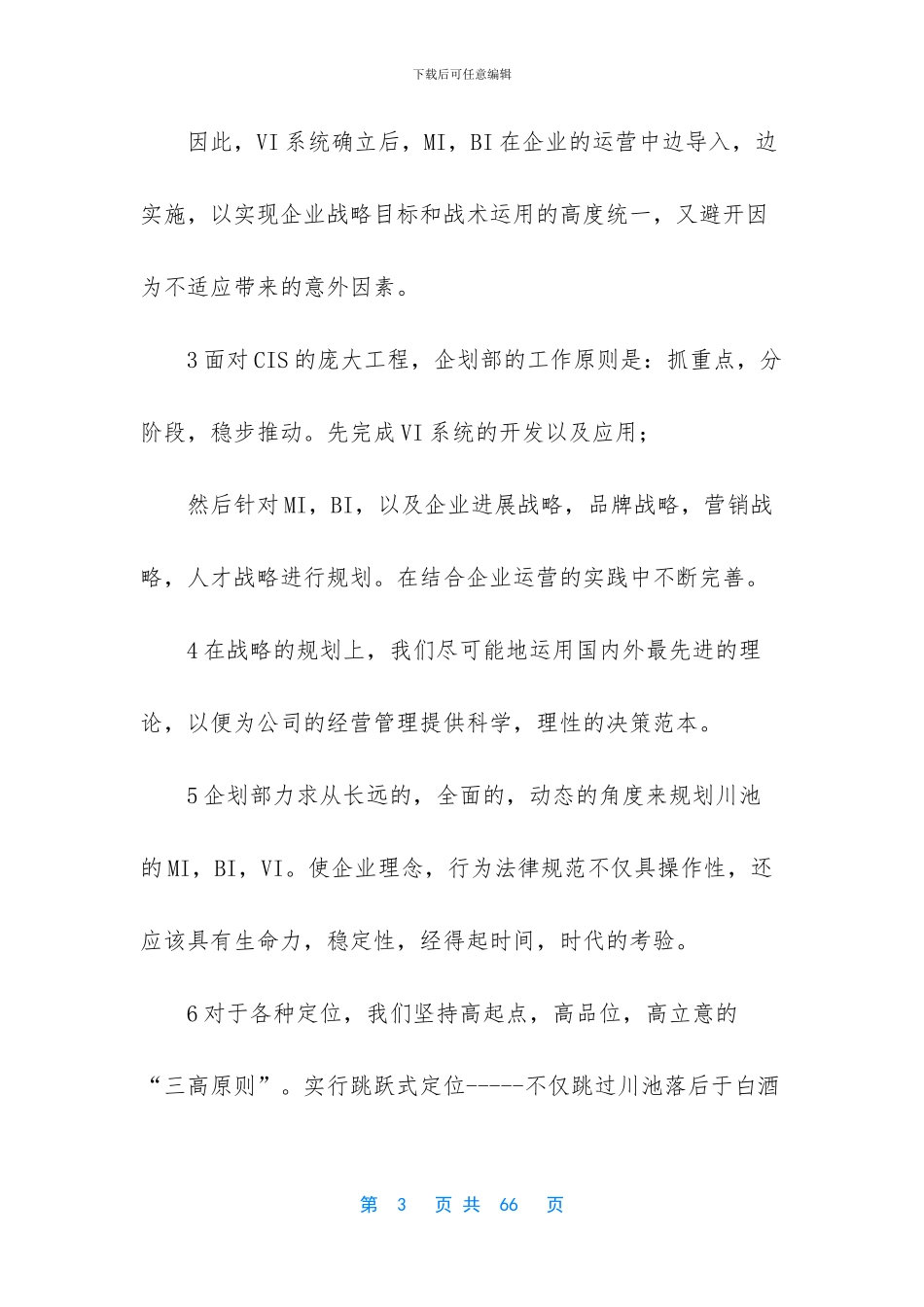 川池集团股份有限公司CIS导入方案_第3页