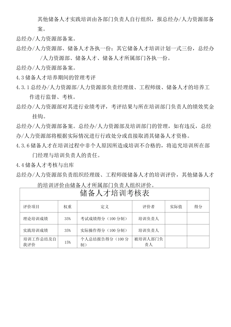 人才梯队建设管理制度流程_第3页