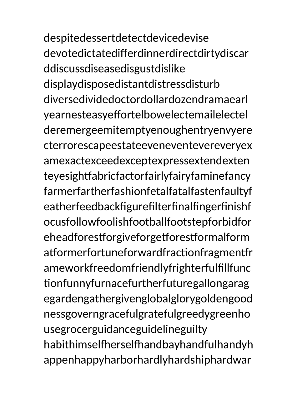 双音节英文单词100个_第3页