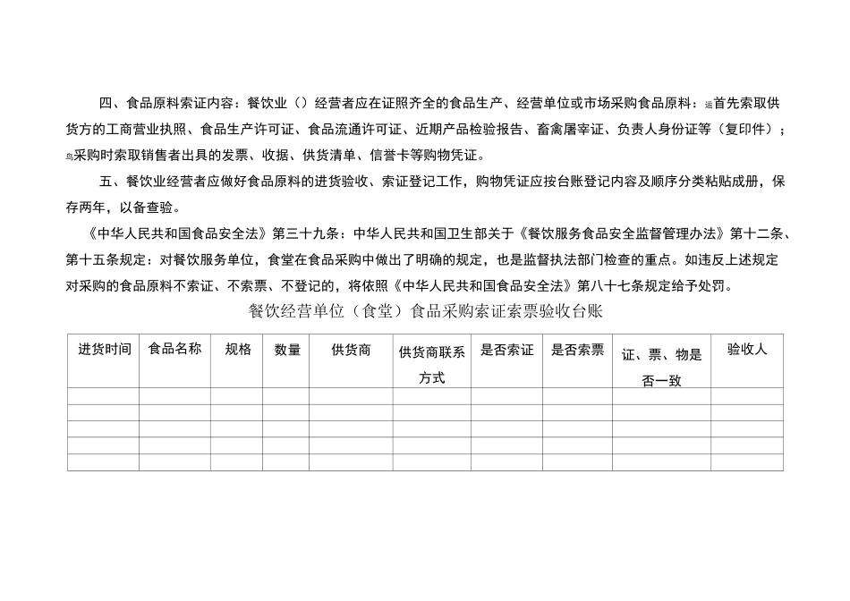 餐饮台账模板_第2页