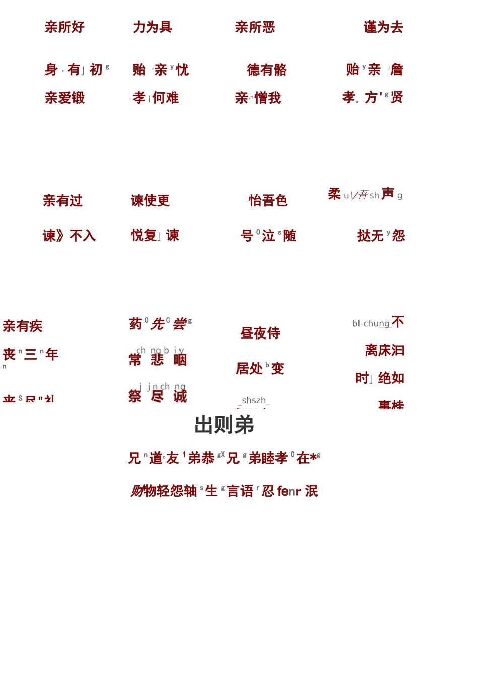 《弟子规》全文解释_第3页