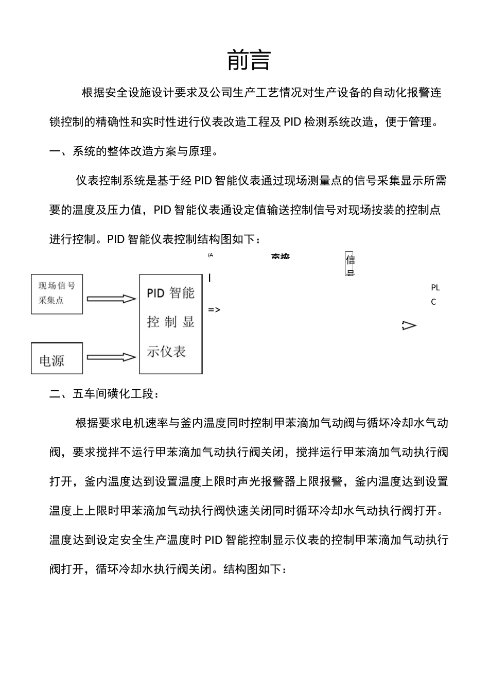 化工有限公司仪表自动化改造方案_第2页