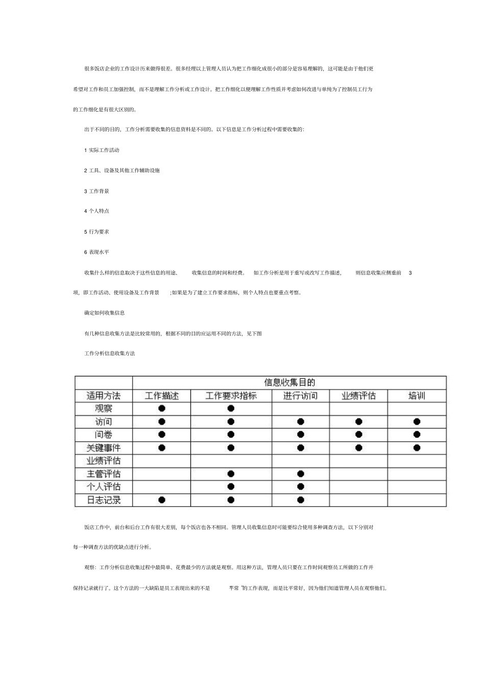 酒店工作需要分析和设计_第3页