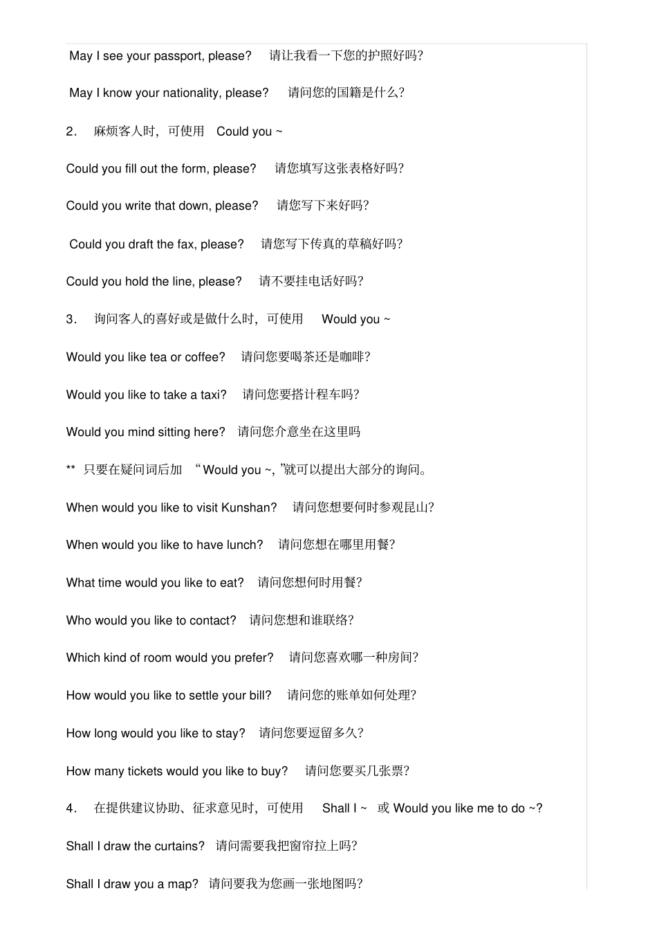 酒店英语口语_第2页