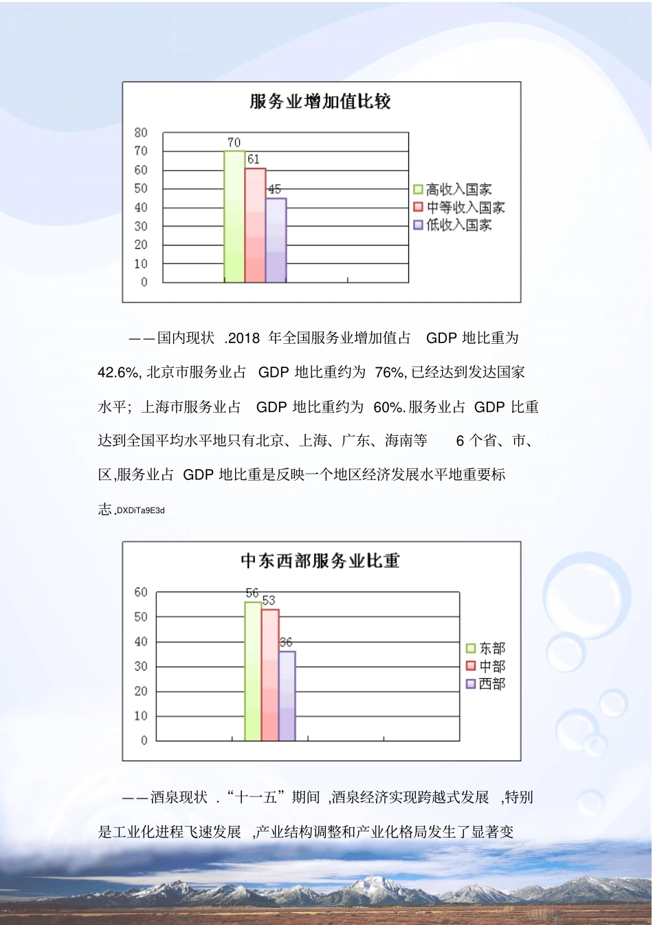 酒泉现代服务业发展战略的定位与思考电_第3页
