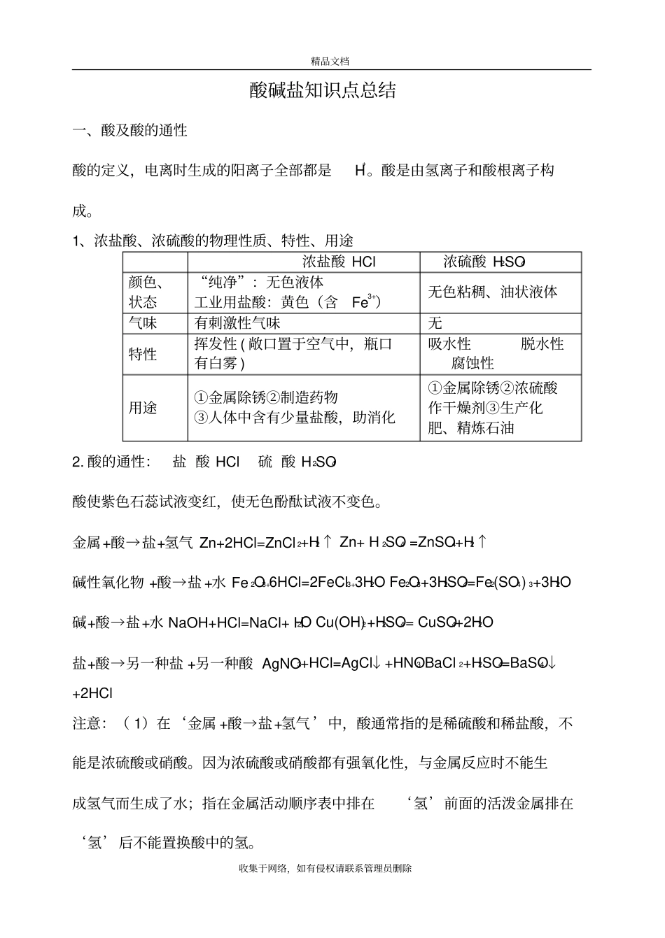 酸碱盐知识点总结及汇总讲解学习_第2页
