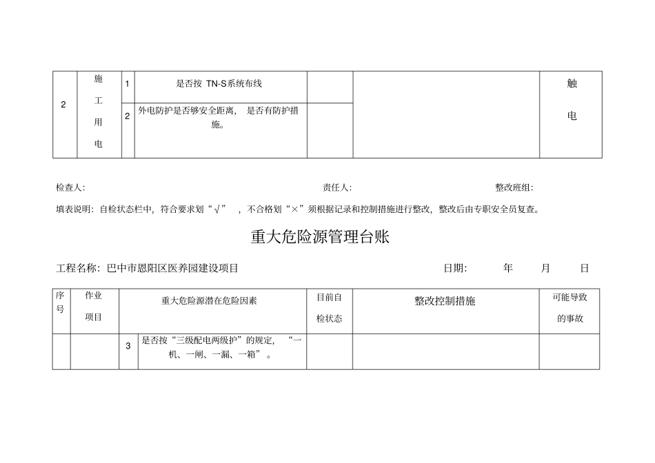 重大危险源管理台账_第2页