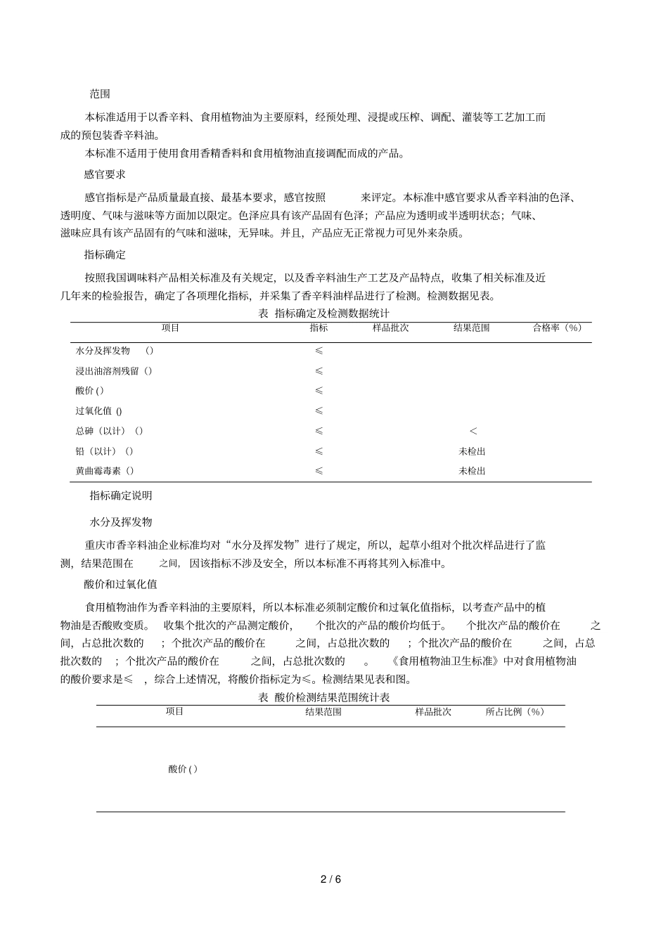 重庆食品安全地方标准香辛料油编制说明_第2页