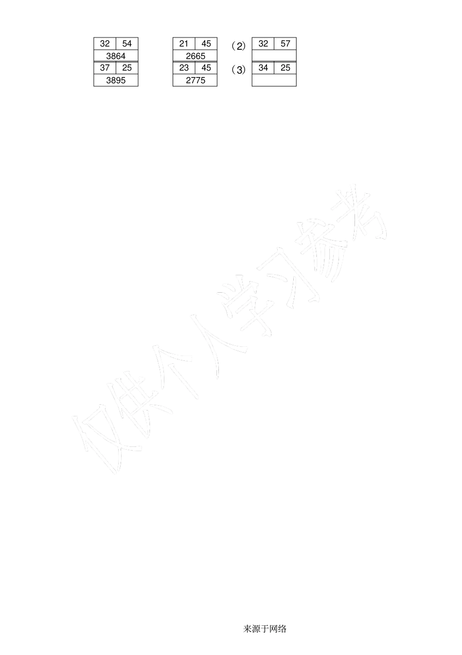 重点小学奥数找规律_第3页