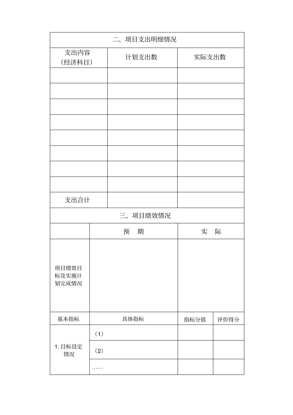 金华财政支出项目绩效评价报告_第2页