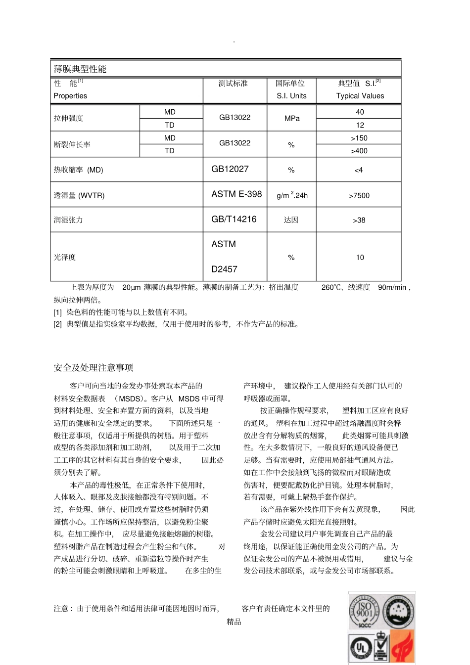 金发透气膜专用母料_第2页
