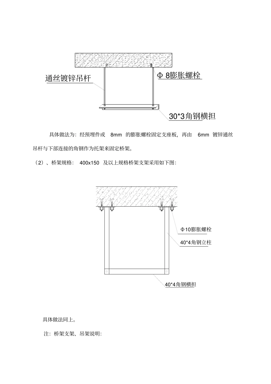金属桥架安装施工专业技术方案_第2页