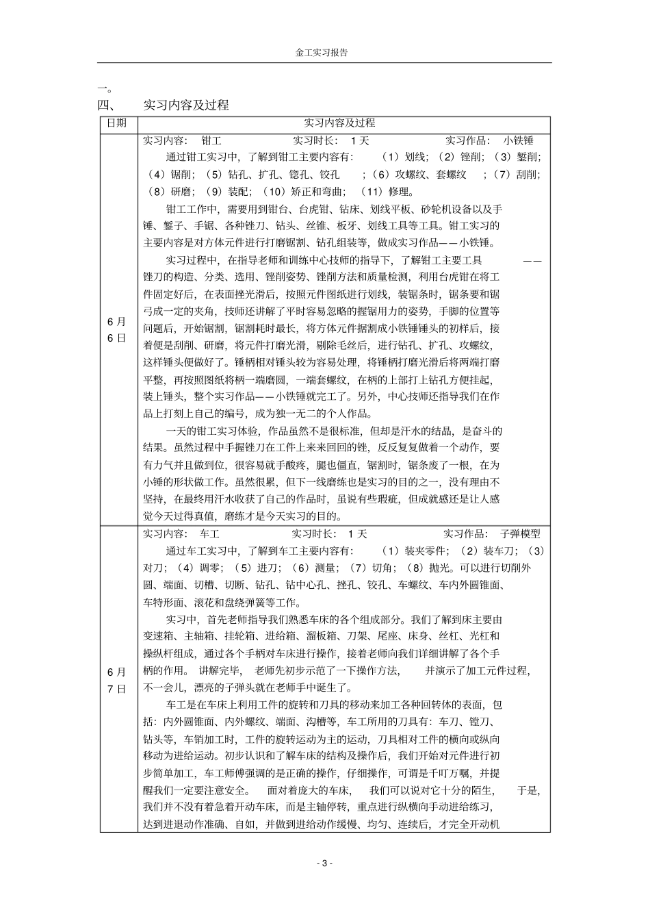 金工实习报告重点讲义资料_第3页