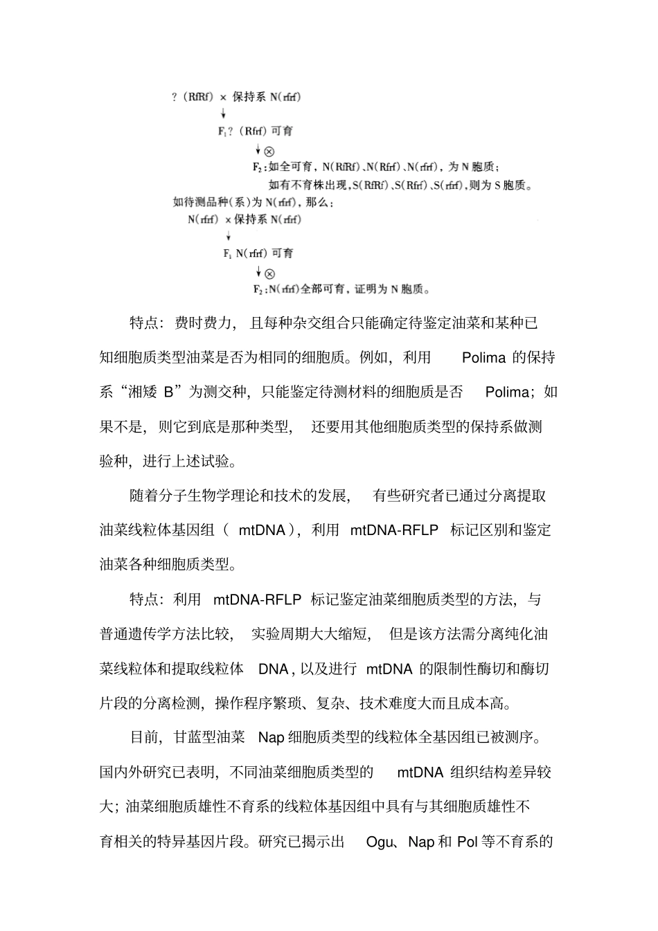 鉴别植物细胞质类型的方法及其优缺点汇总_第2页