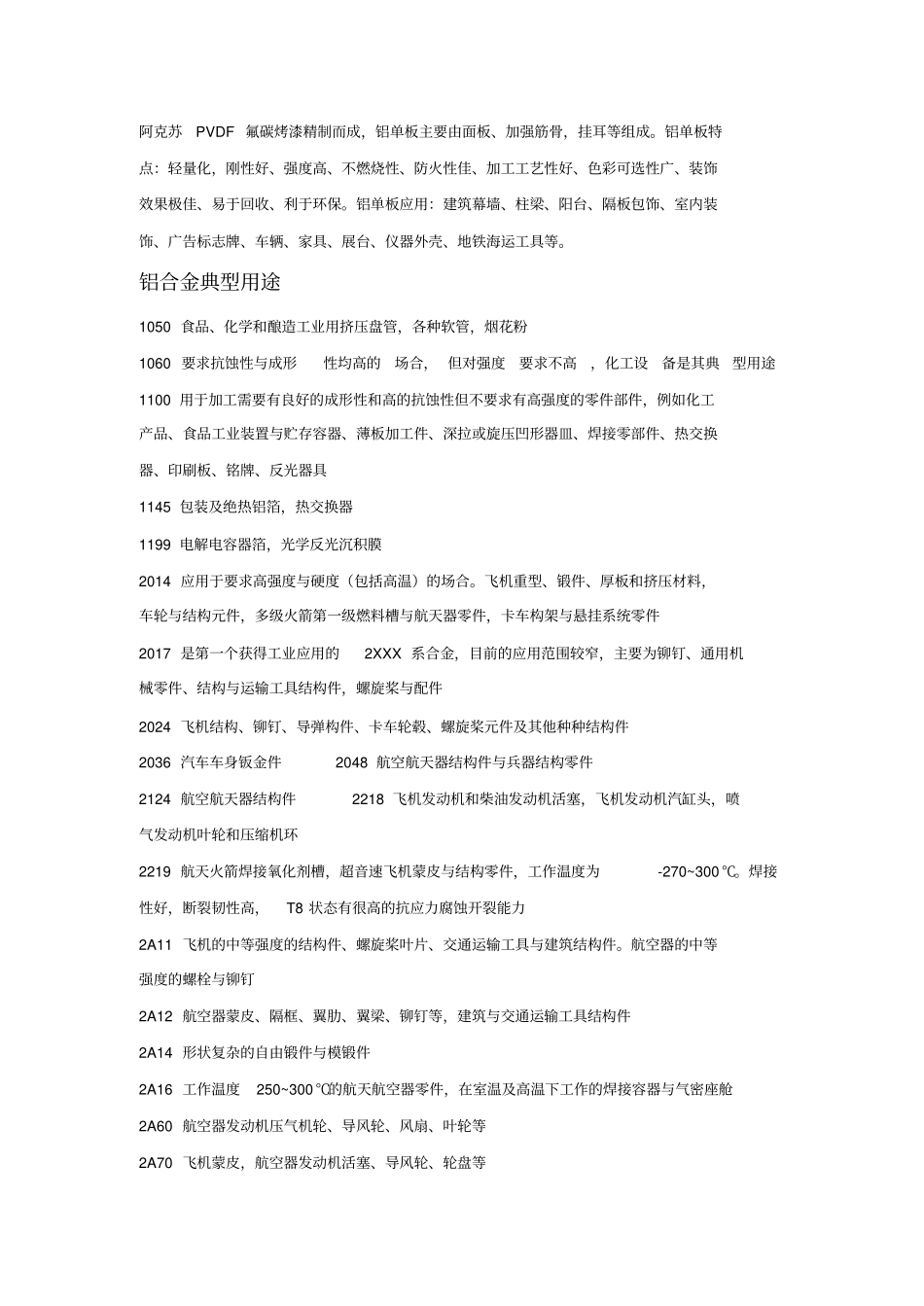 钛合金、铝合金、不锈钢_第2页
