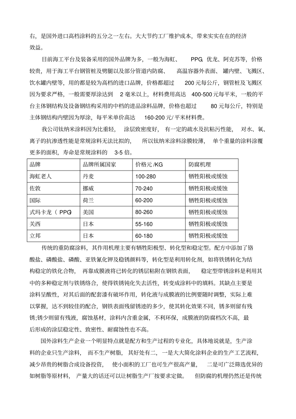 钛纳米重防腐涂料与普通防腐涂料比较_第3页