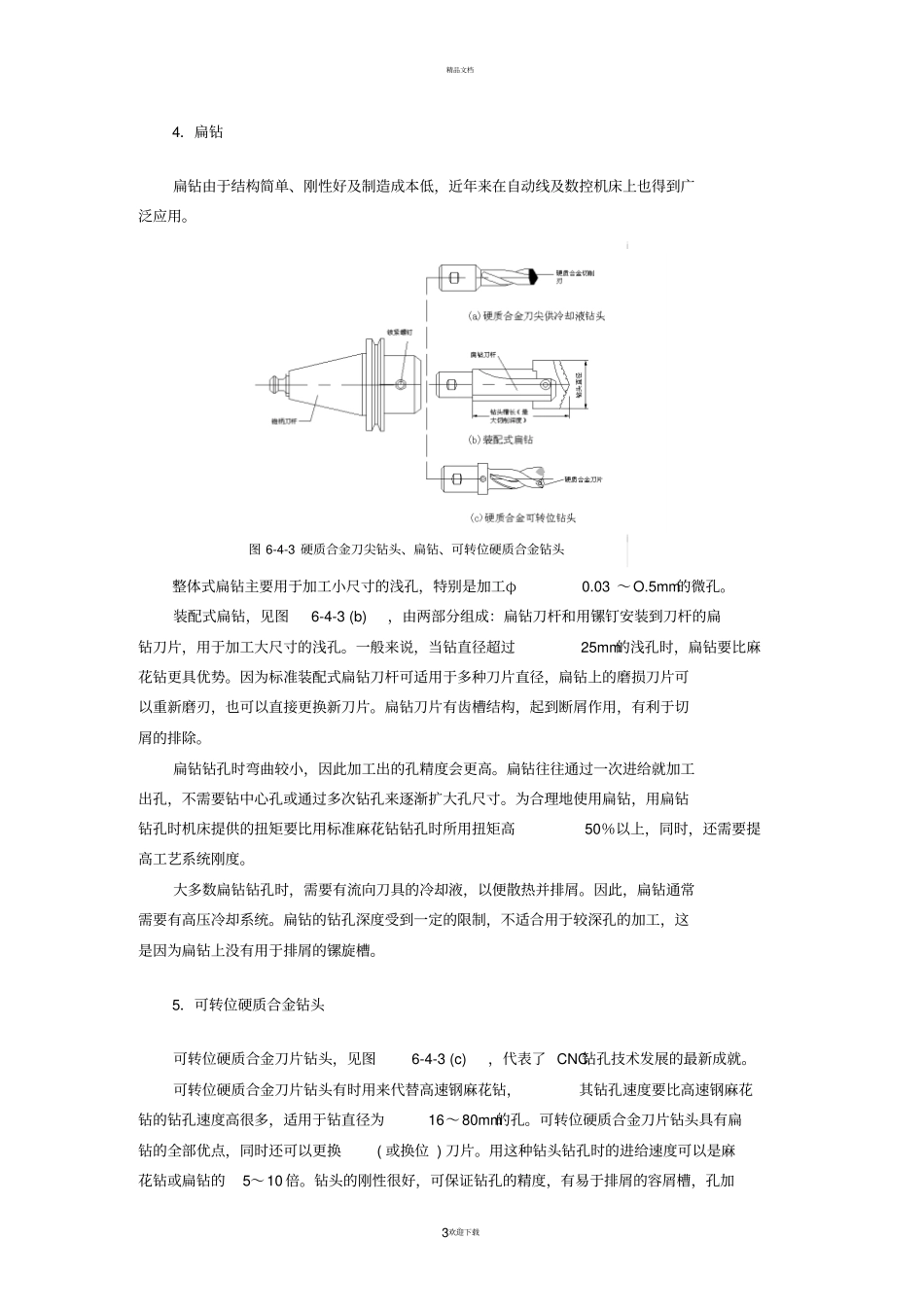 钻孔、扩孔、锪孔加工工艺编程_第3页