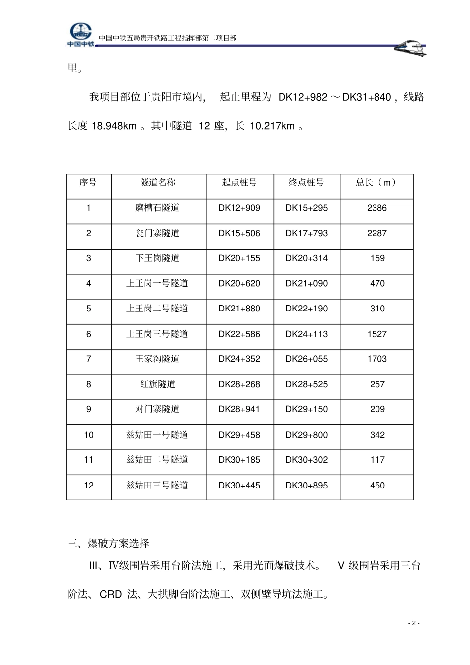 钻爆设计方案重点讲义资料_第3页