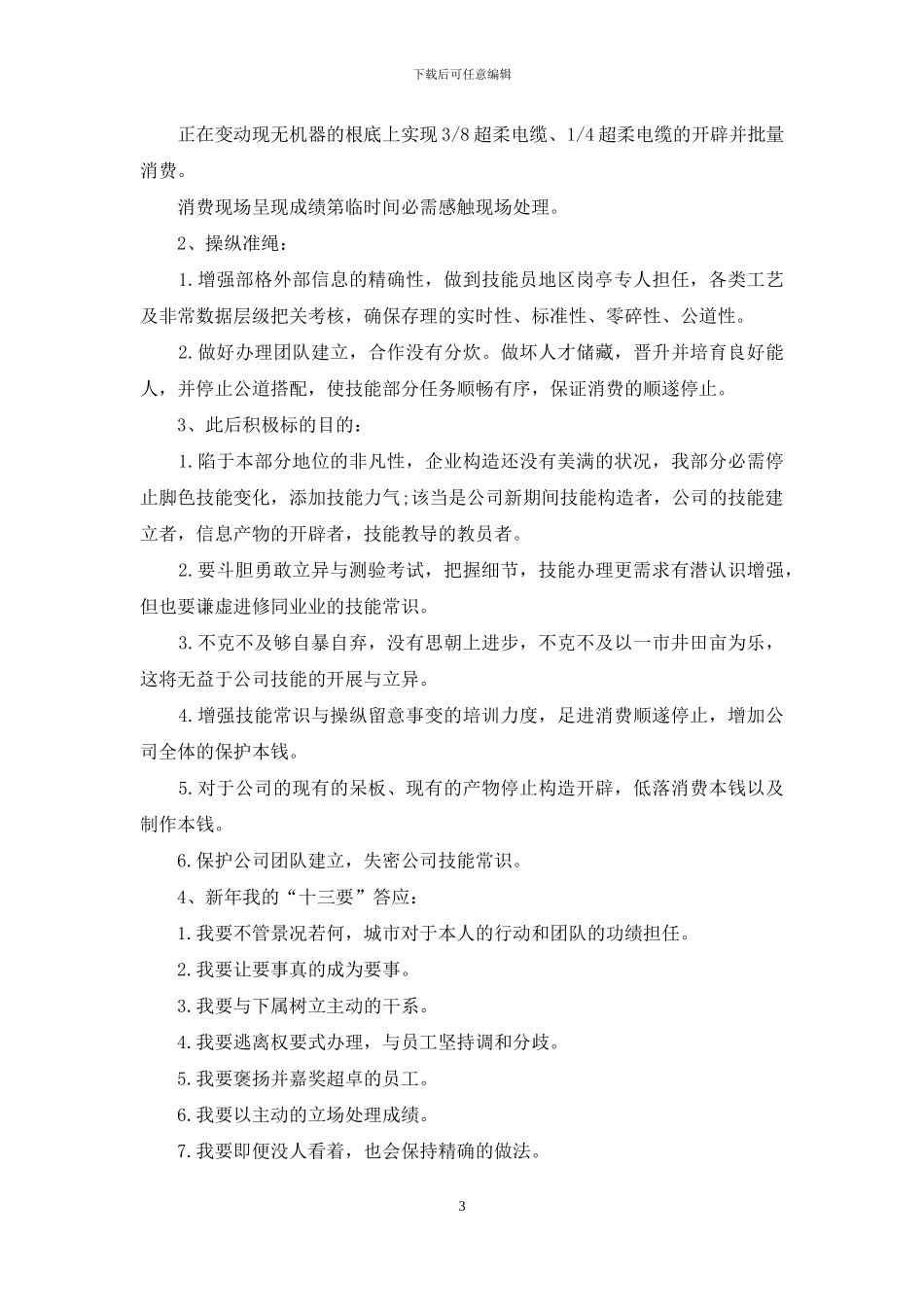 技术员年度工作计划2024_第3页