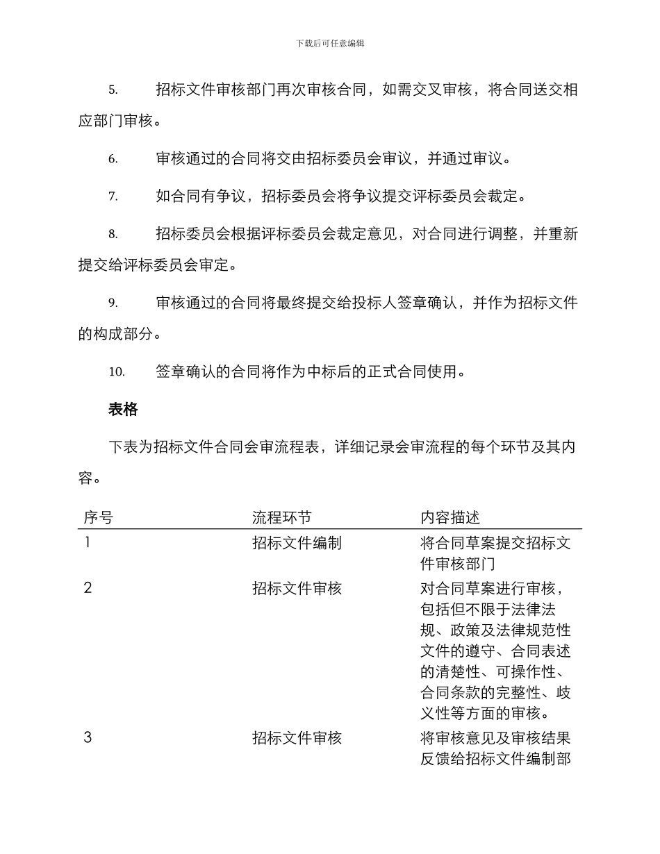 招标文件合同会审流程表_第2页