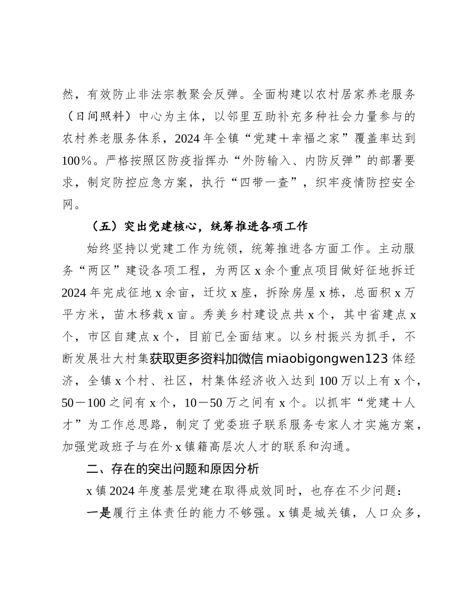 2024年度抓基层党建工作述职报告（村党支部书记）_第3页