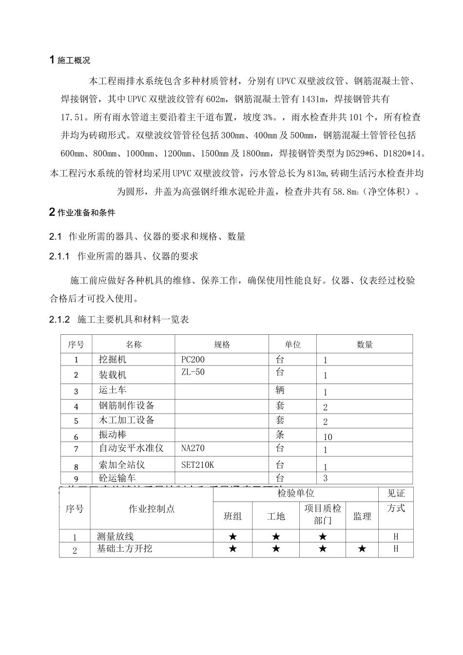 雨排水污水施工方案_第2页