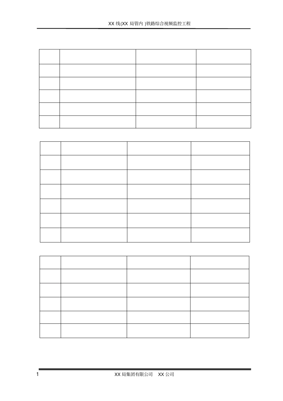 铁路综合视频监控系统工程施工组织设计_第1页