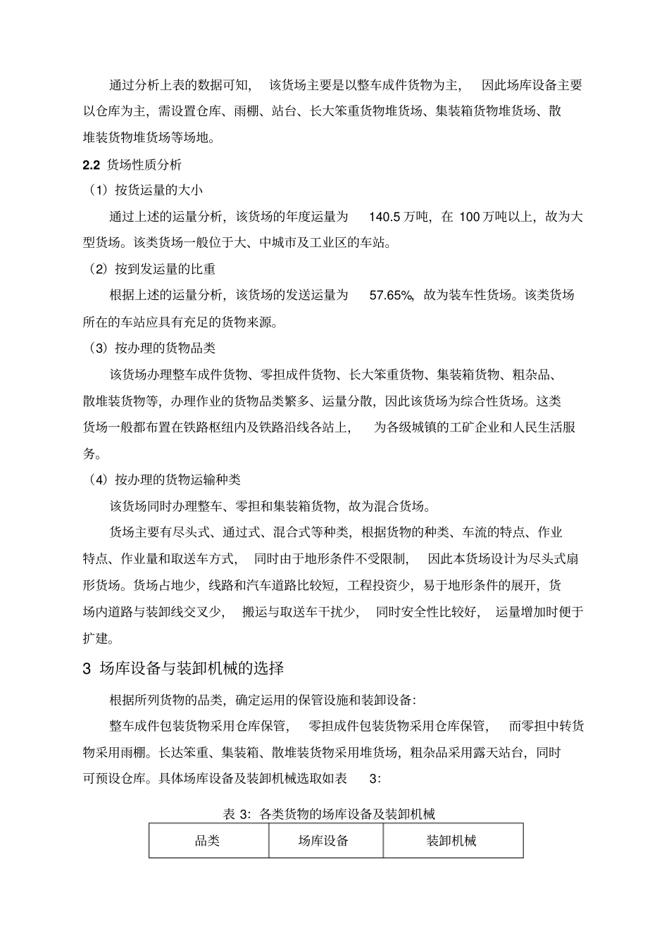 铁路货场设计说明书_第3页