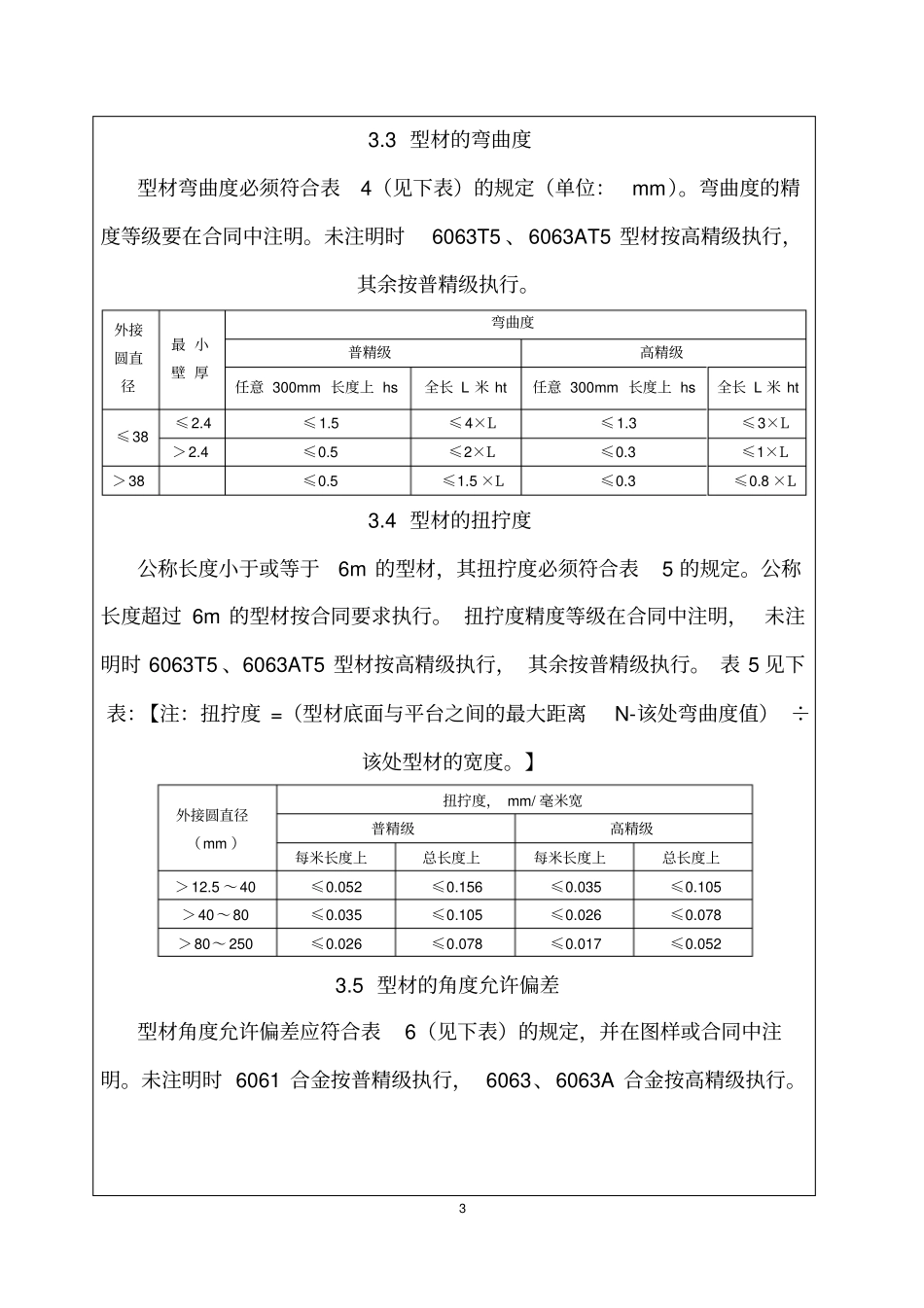 铝合金型材进厂内控标准-副本_第3页