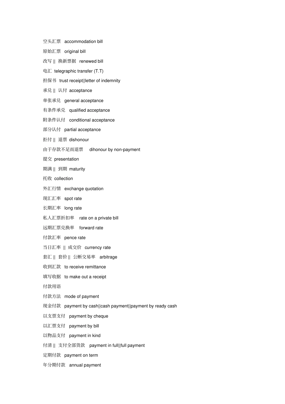 银行业务英语词汇_第3页