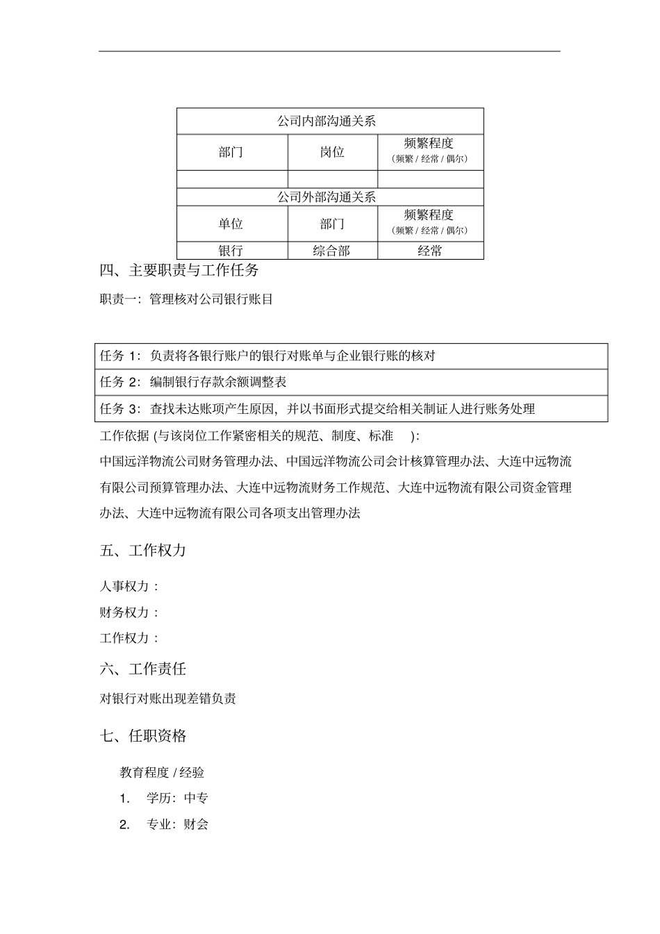 银行对账员岗位职责_第2页