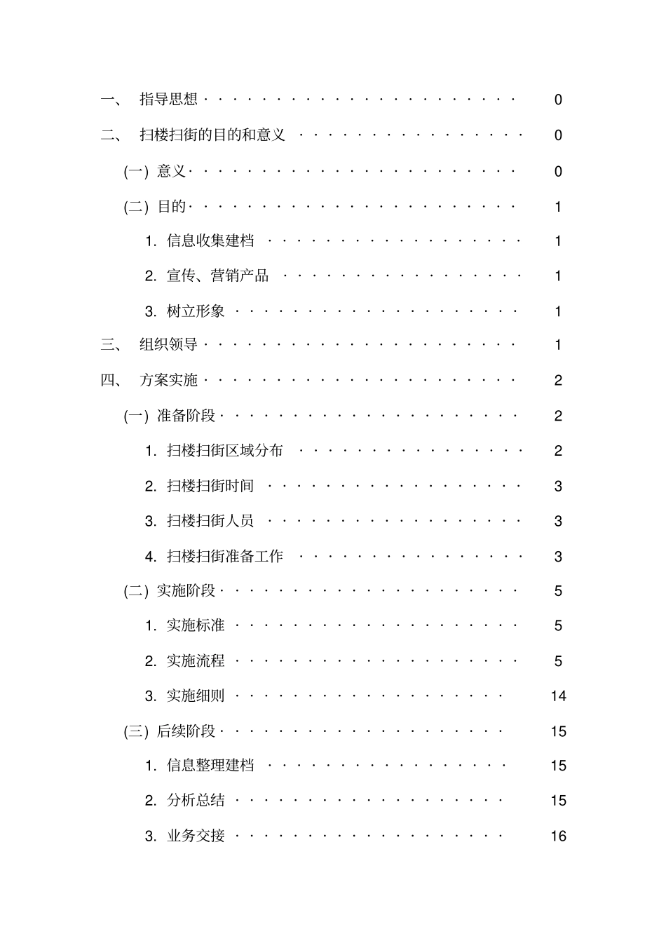 银行扫楼扫街方案_第2页