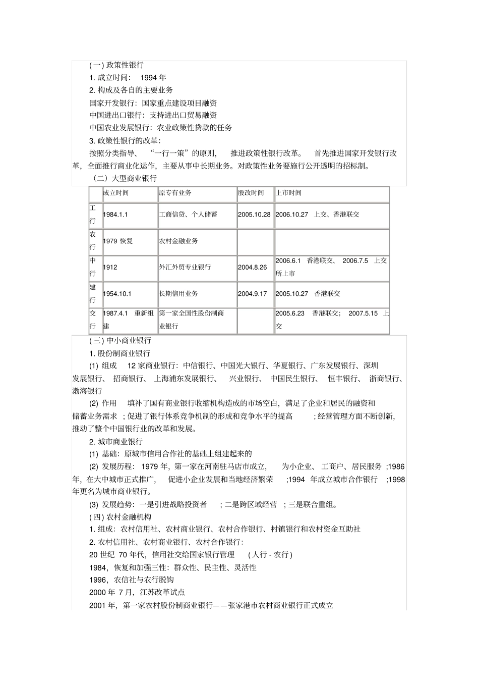 银行招聘考试基础知识大全—很重要_第2页