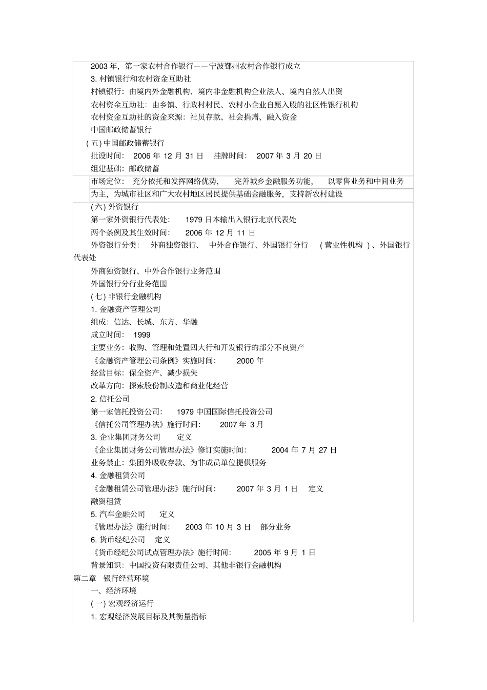 银行招聘考试基础知识大全—很重要_第3页