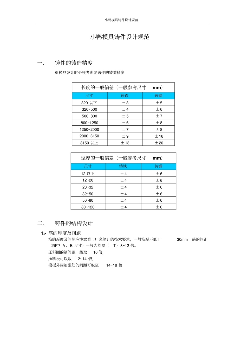铸件设计规范_第1页