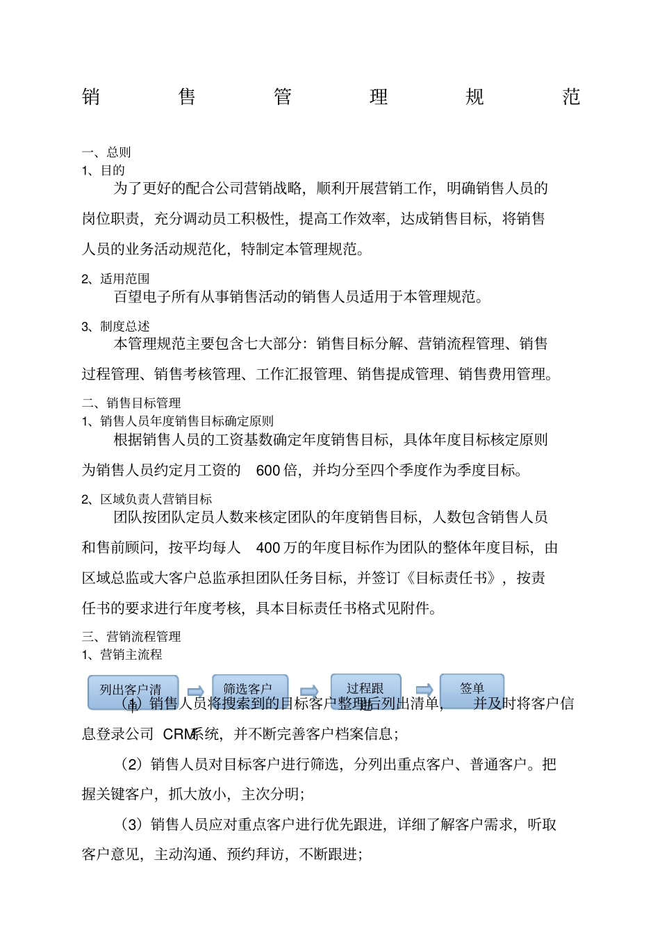 销售管理规范_第1页