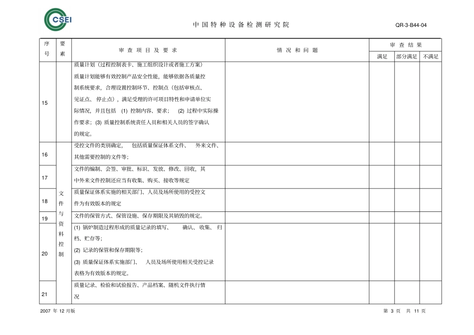 锅炉评审体系表格汇总_第3页