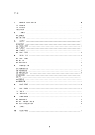 锚杆框架梁护坡施工方案