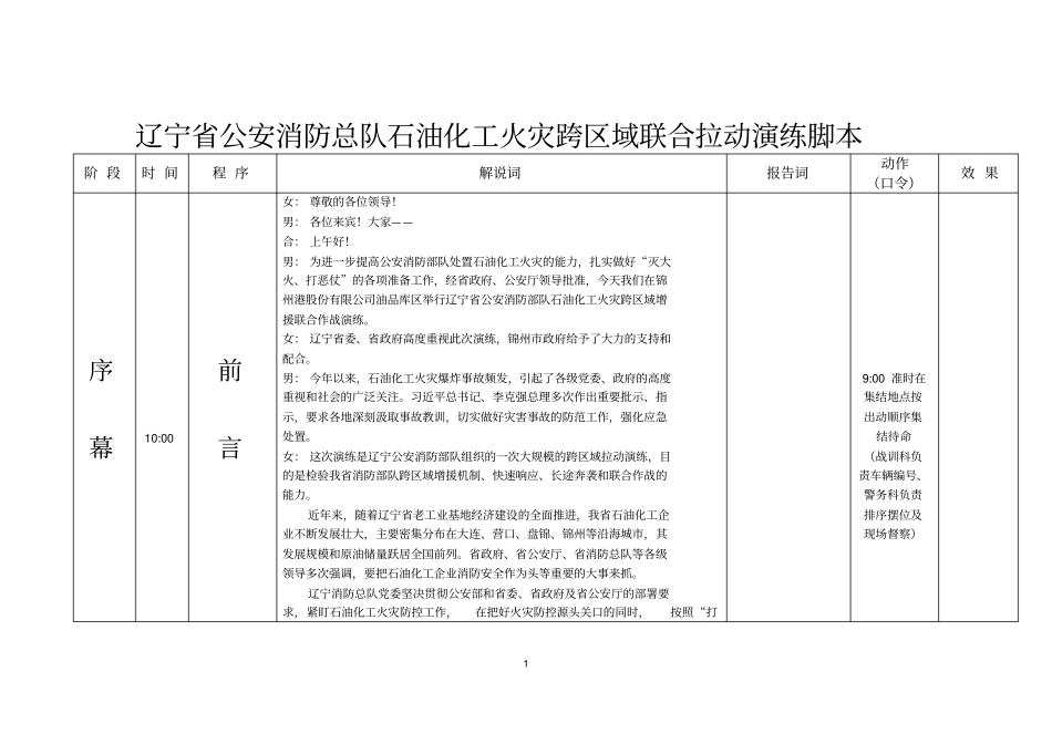 锦州演练脚本讲解_第1页