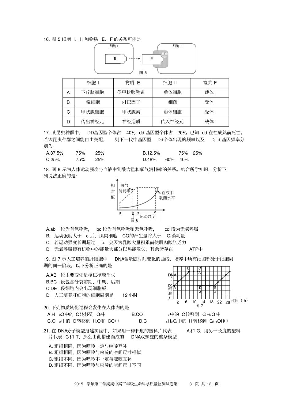 长宁、宝山、嘉定、青浦四区联考2014汇总_第3页