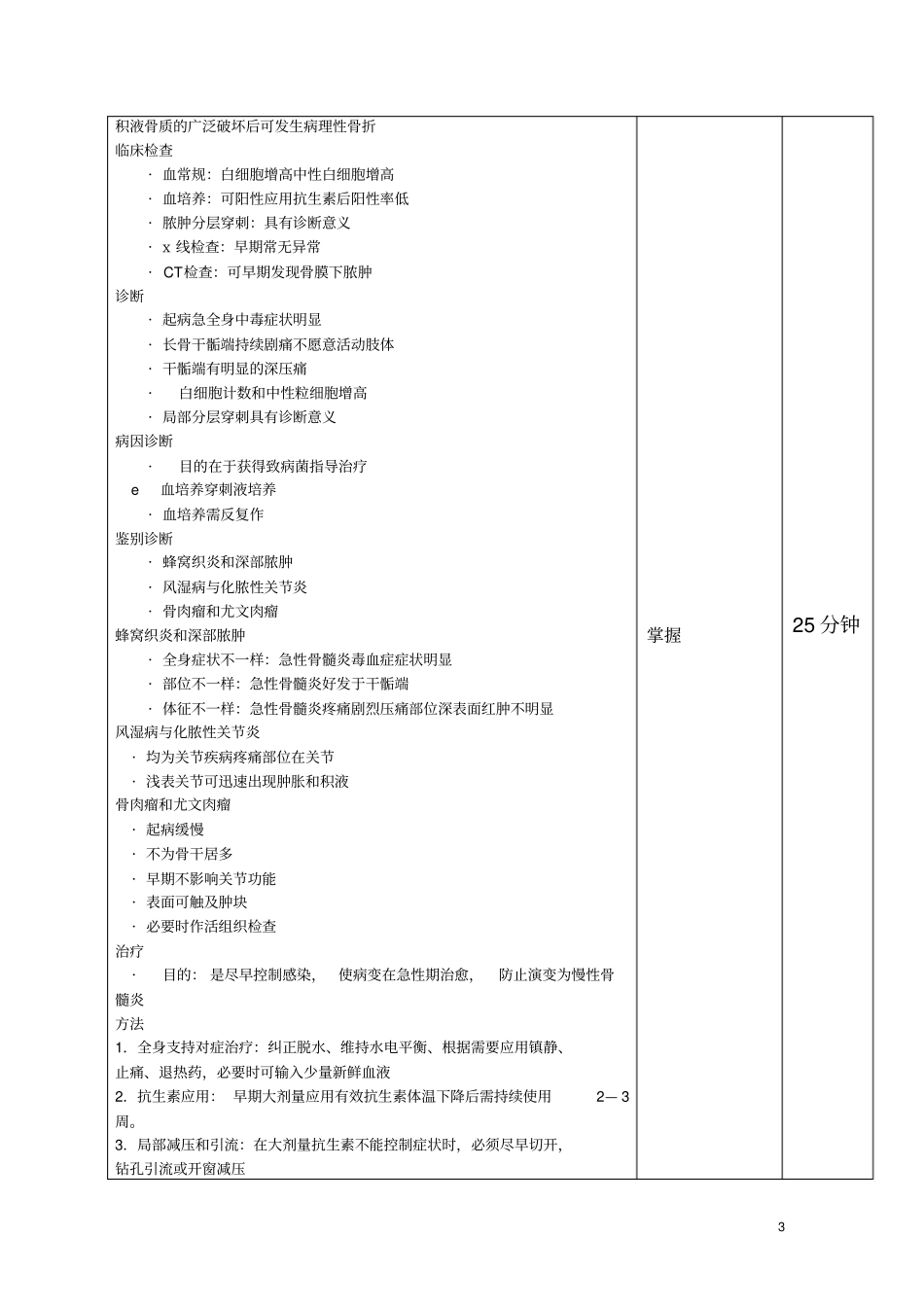 长沙医学院教师教学案骨与关节感染_第3页