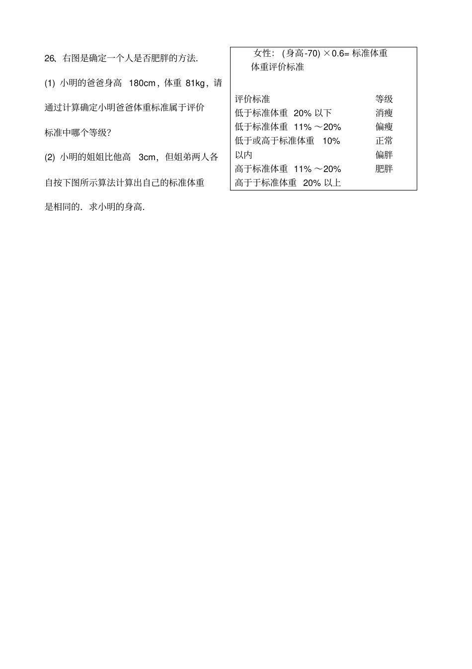 长沙小升初入学分班考试数学试卷真题_第3页