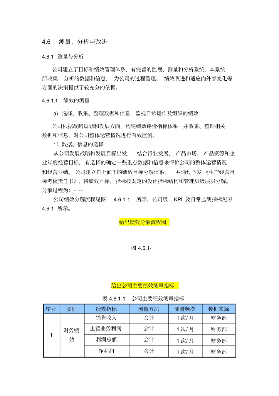 长质量奖自评报告-测量、分析与改进_第1页