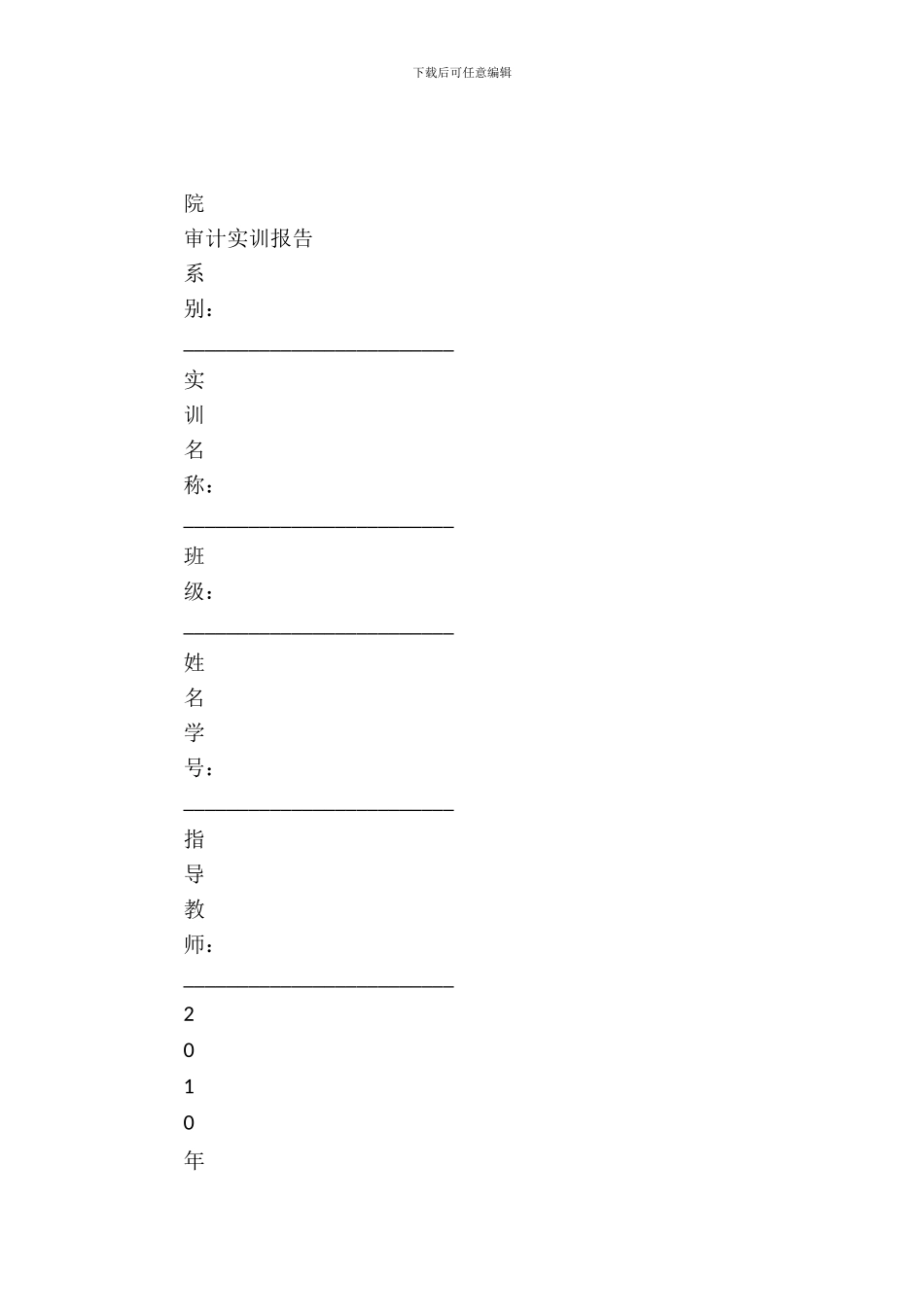最新审计助理实习报告实例精选_第2页